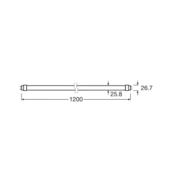 OSRAM LED lamp T8 15W buislamp Bio-Lumilux 965 120cm