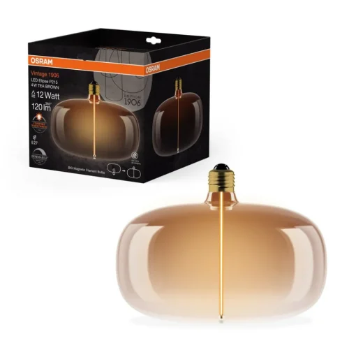 OSRAM LED Vintage Big Elipse E27 4W 818 Filament bruin dimbaar