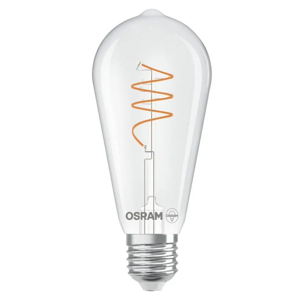 OSRAM LED Vintage ST64 E27 3,4W 927 Spiraal gloeidraad helder