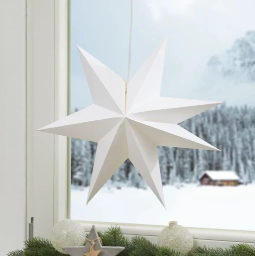 Papieren ster Duva 45 cm