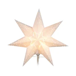 Papieren vervangster Sensy Star wit Ø 34 cm