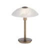Paul Neuhaus Enova tafellamp, oudmessing
