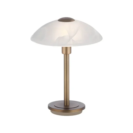 Paul Neuhaus Enova tafellamp, oudmessing