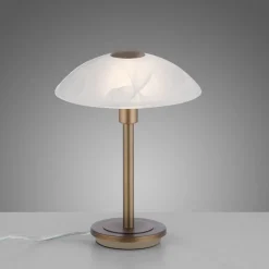 Paul Neuhaus Enova tafellamp, oudmessing