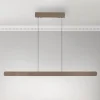 Paul Neuhaus hanglamp Adriana, bruin, lengte 160 cm