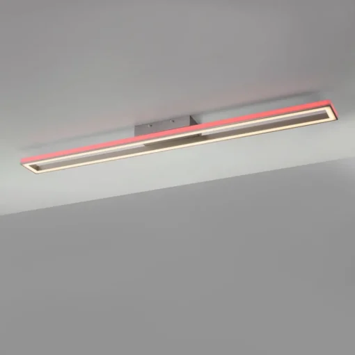 Paul Neuhaus Helix LED plafondlamp, rechthoekig