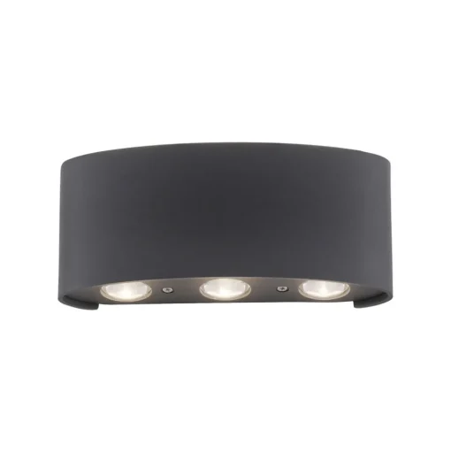 Paul Neuhaus LED buiten wandlamp Carlo, 17 cm, 6-lamps, IP54