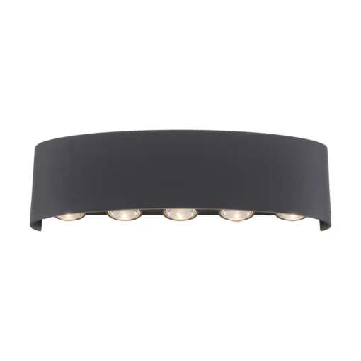 Paul Neuhaus LED buiten wandlamp Carlo, 27cm, 10-lamps, IP54