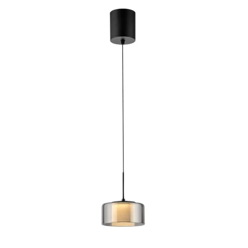 Paul Neuhaus LED hanglamp Rika, Ø 15 cm, glas, dimbaar