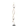 Paul Neuhaus LED vloerlamp Polina, goud, metaal, dimbaar