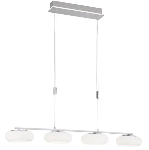 Paul Neuhaus Q-ETIENNE LED hanglamp, 4-lamps