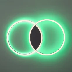 Paul Neuhaus Q-MARKO LED plafondlamp, 2-lamps rond