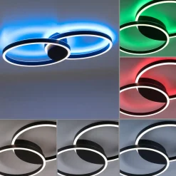 Paul Neuhaus Q-MARKO LED plafondlamp, 2-lamps rond