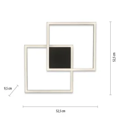 Paul Neuhaus Q-MARKO LED plafondlamp, 2-lamps