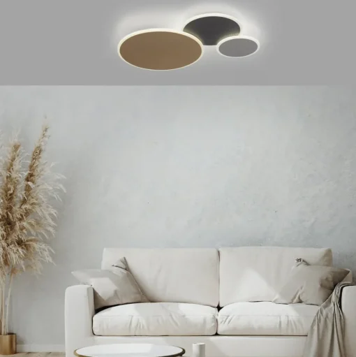 Paul Neuhaus Q-Piato LED plafondlamp 3-lamps