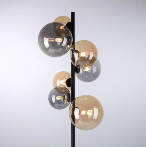 Paul Neuhaus vloerlamp Popsicle, glas, 155 cm hoog, G9