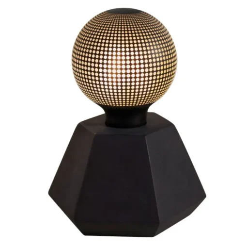 Pauleen Black Flare sfeerlamp beton zwart
