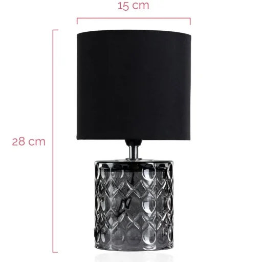 Pauleen Crystal Glow tafellamp met glazen voet