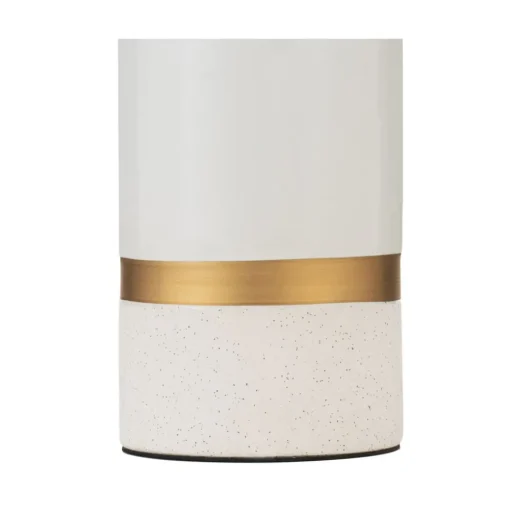 Pauleen Glowing Soul tafellamp, stof en keramiek