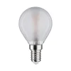 Pauleen LED druppellamp, gloeidraad, E14, 3 W, mat, 2.700 K