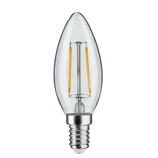 Pauleen LED kaarslamp, gloeidraad, E14, 2,6 W, helder, 2.700 K