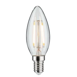 Pauleen LED kaarslamp, gloeidraad, E14, 2,6 W, helder, 2.700 K