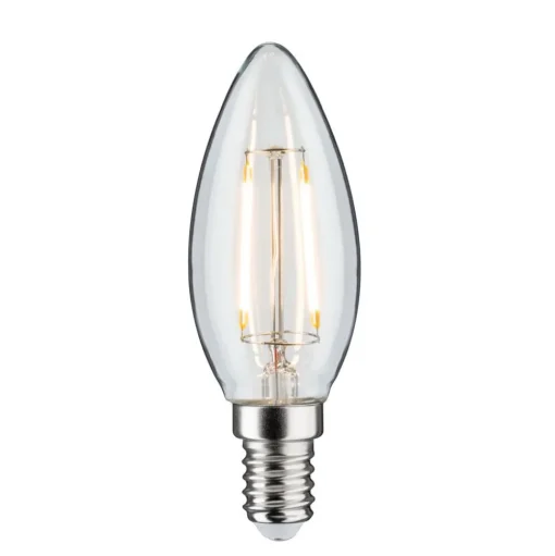 Pauleen LED kaarslamp, gloeidraad, E14, 2,6 W, helder, 2.700 K