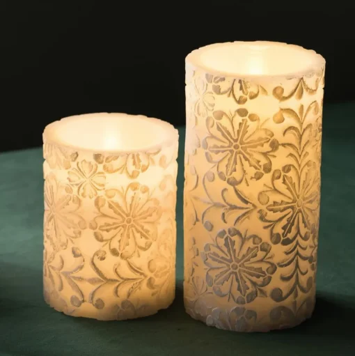 Pauleen Little Lilac Candle LED kaars 2 per set