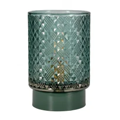 Pauleen Modern Glamour E14-LED turkoois metaalvoet
