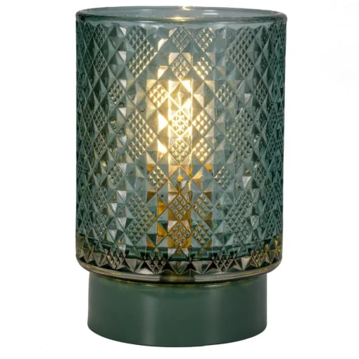 Pauleen Modern Glamour E14-LED turkoois metaalvoet