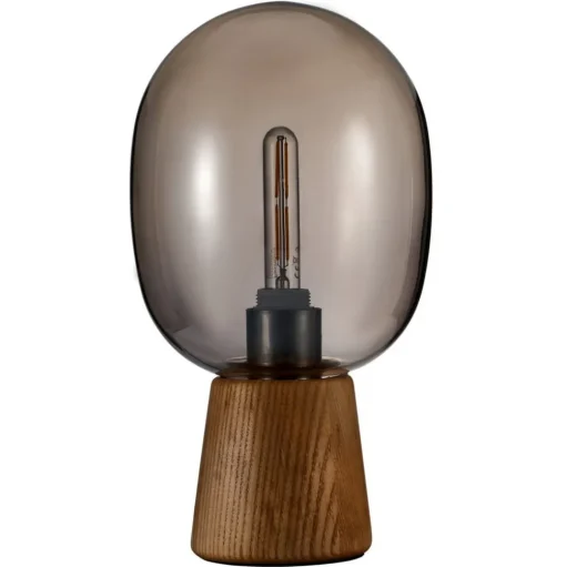 Pauleen Mystical Gleam tafellamp met rookglas