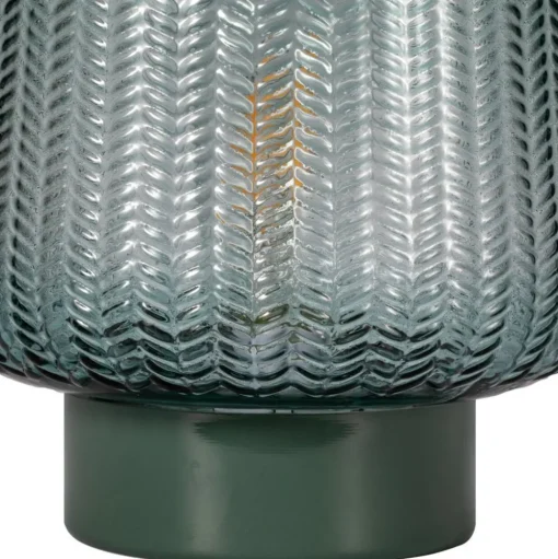 Pauleen Pretty Glamour E27-LED turkoois metaalvoet