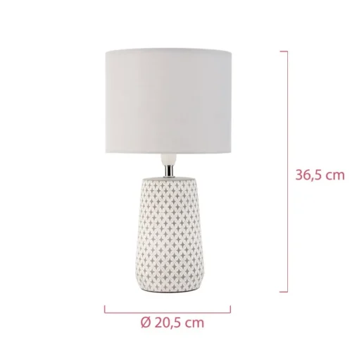 Pauleen Pretty Purity tafellamp met betonvoet