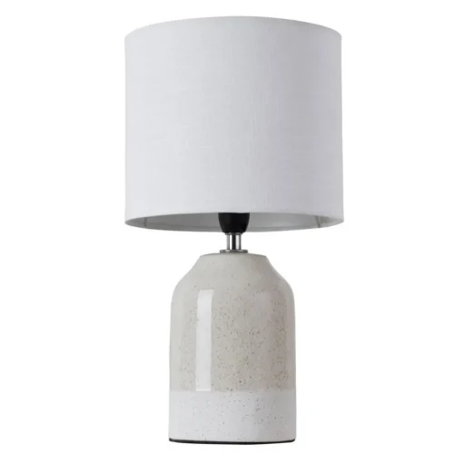 Pauleen Sandy Glow tafellamp, wit/beige