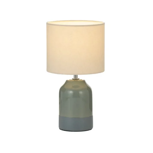 Pauleen Sandy Glow tafellamp, crème/groen