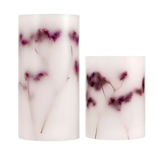 Pauleen Shiny Bloom Candle LED kaars Set van 2