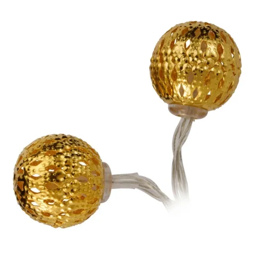 Pauleen Solar-lichtketting Sunshine Glamour goud
