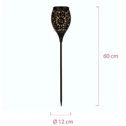 Pauleen Sunshine Flower solar-grondspies lamp