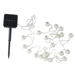 Pauleen Sunshine GlamourSolar-lichtketting, zilver
