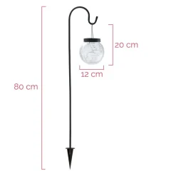 Pauleen Sunshine Pearl solar-grondspies lamp