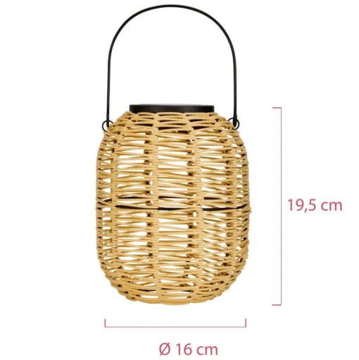 Pauleen Sunshine Treasure LED solarlantaarn beige