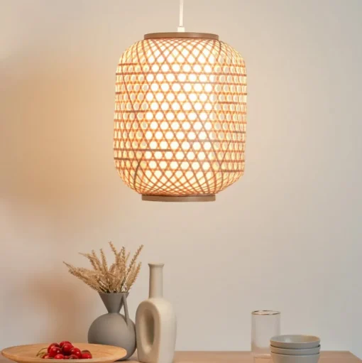 Pauleen Woody Delight hanglamp van bamboe