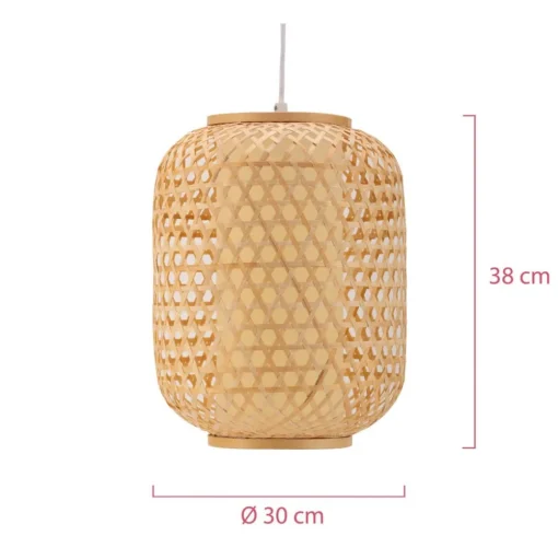Pauleen Woody Delight hanglamp van bamboe