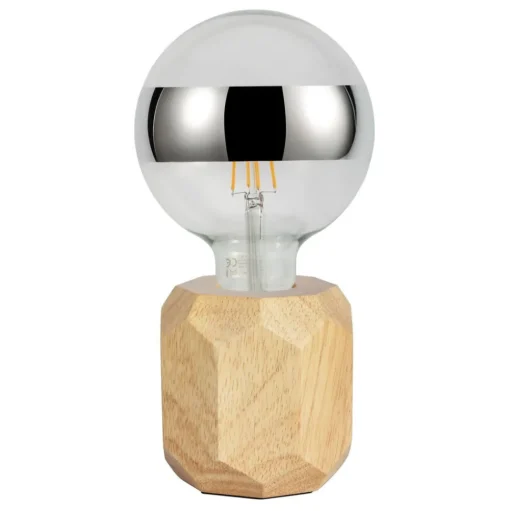 Pauleen Woody Sparkle tafellamp van licht hout
