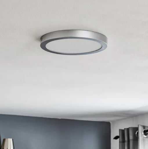 Paulmann Abia LED paneel Ø 30 cm 2.700K mat chroom