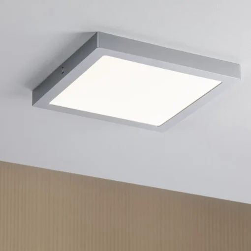 Paulmann Abia LED paneel 30x30 cm 2.700K chroom