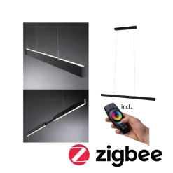 Paulmann Aptare LED hanglamp, ZigBee, zwart