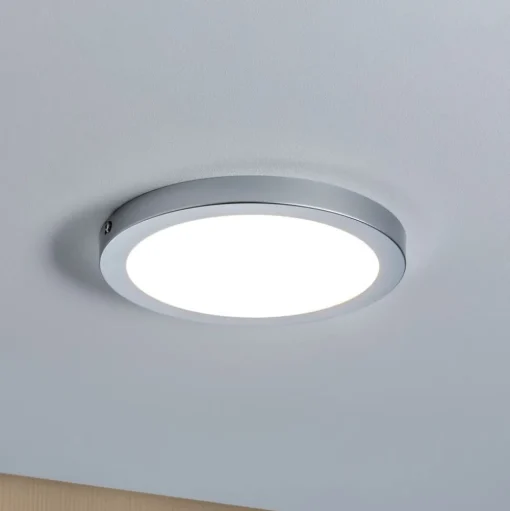 Paulmann Atria LED plafondlamp Ø 22cm chroom
