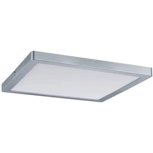 Paulmann Atria plafondlamp 2.700 K 30x30cm chroom