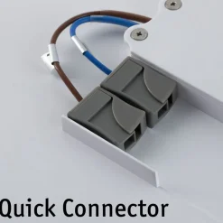 Paulmann Atria plafondlamp 2.700 K 22x22 cm wit